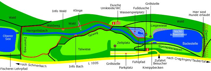 Übersichtskarte Münsterseen