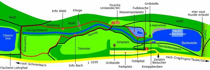 Übersichtskarte Münsterseen